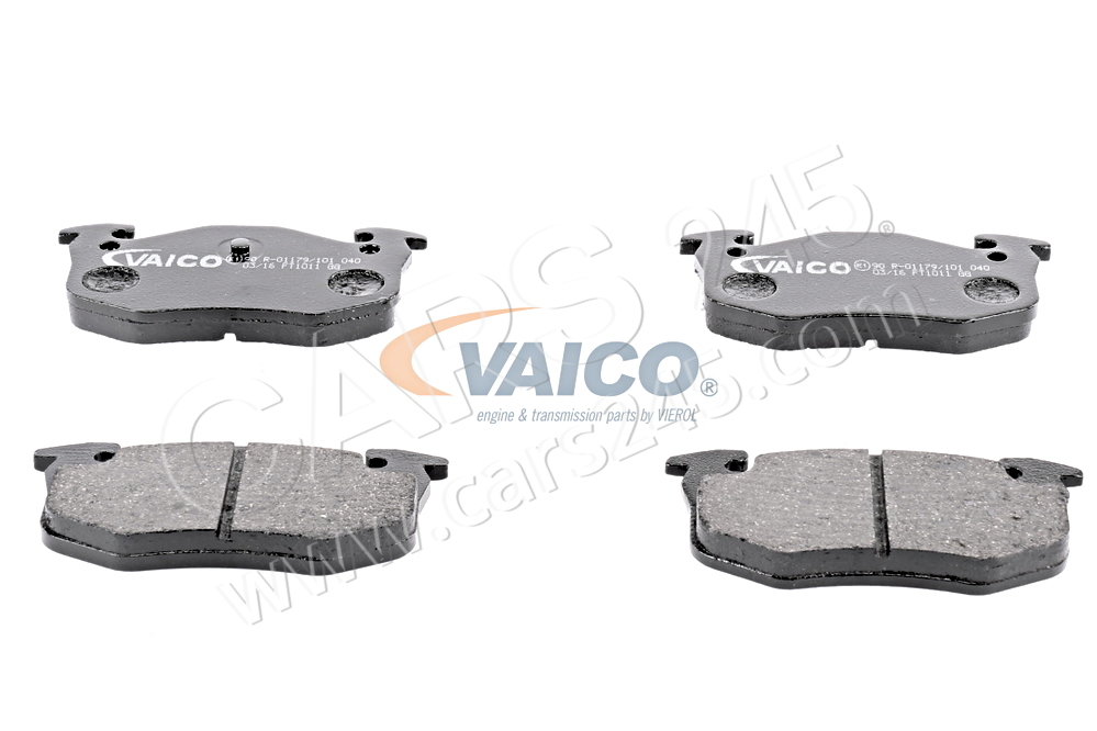 Brake Pad Set, disc brake VAICO V22-0001
