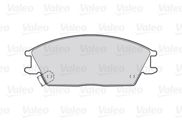 Brake Pad Set, disc brake VALEO 301052 2