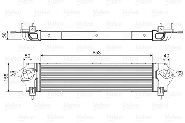 Charge Air Cooler VALEO 818589
