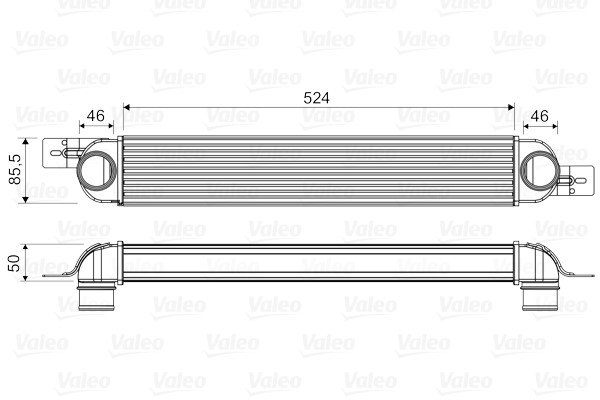 Charge Air Cooler VALEO 818661