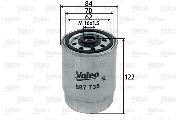 Fuel Filter VALEO 587738