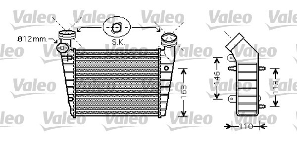 Charge Air Cooler VALEO 818720