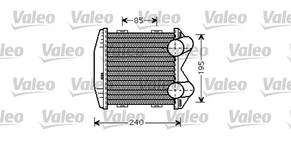 Charge Air Cooler VALEO 817931