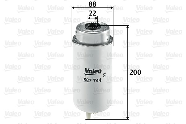 Fuel Filter VALEO 587744