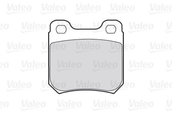Brake Pad Set, disc brake VALEO 301183 2
