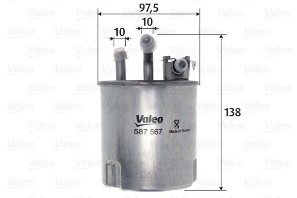 Fuel Filter VALEO 587567