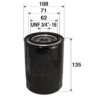 Oil Filter VALEO 586059