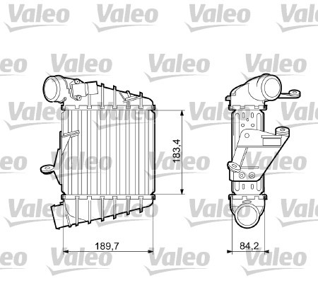 Charge Air Cooler VALEO 817556