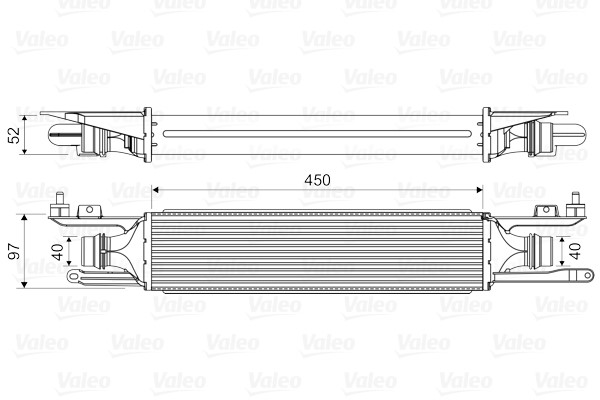 Charge Air Cooler VALEO 818578