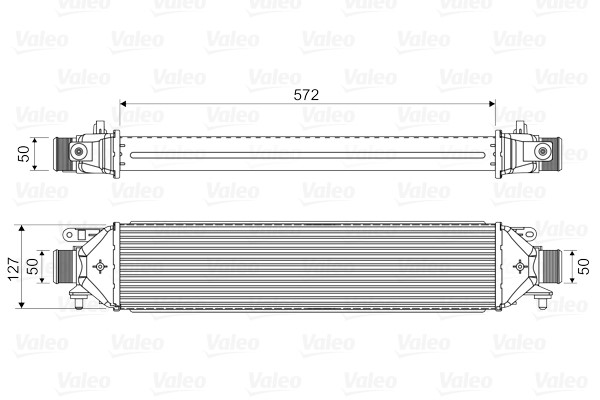 Charge Air Cooler VALEO 818824