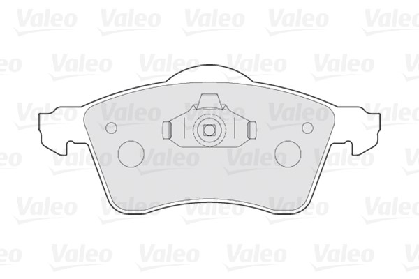 Brake Pad Set, disc brake VALEO 301675 2