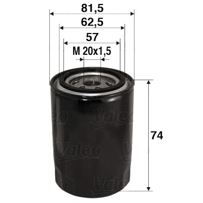 Oil Filter VALEO 586017