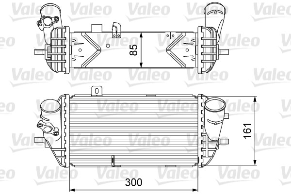 Charge Air Cooler VALEO 818637