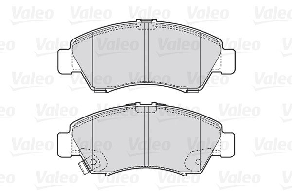 Brake Pad Set, disc brake VALEO 301760 2