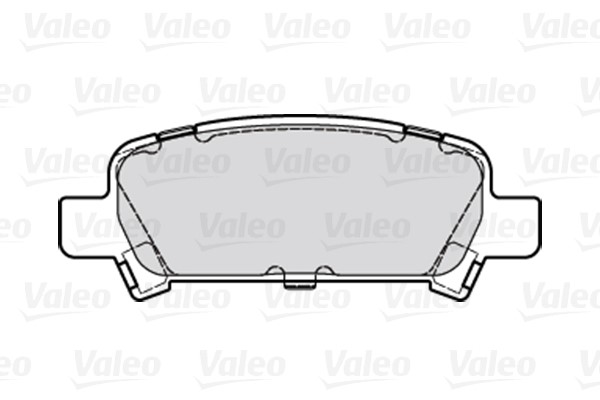 Brake Pad Set, disc brake VALEO 301895 2