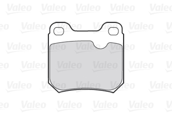 Brake Pad Set, disc brake VALEO 301253 2