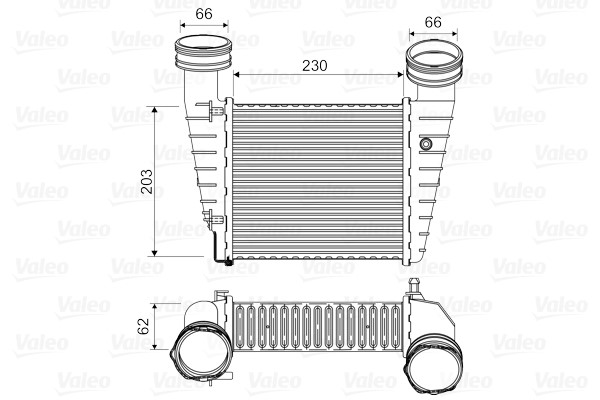 Charge Air Cooler VALEO 817938