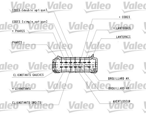 Steering Column Switch VALEO 251438 2