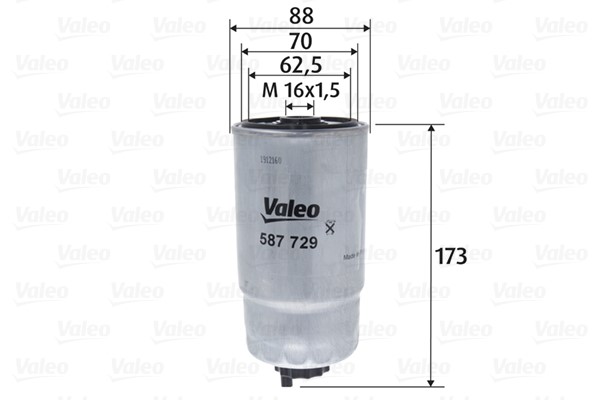 Fuel Filter VALEO 587729