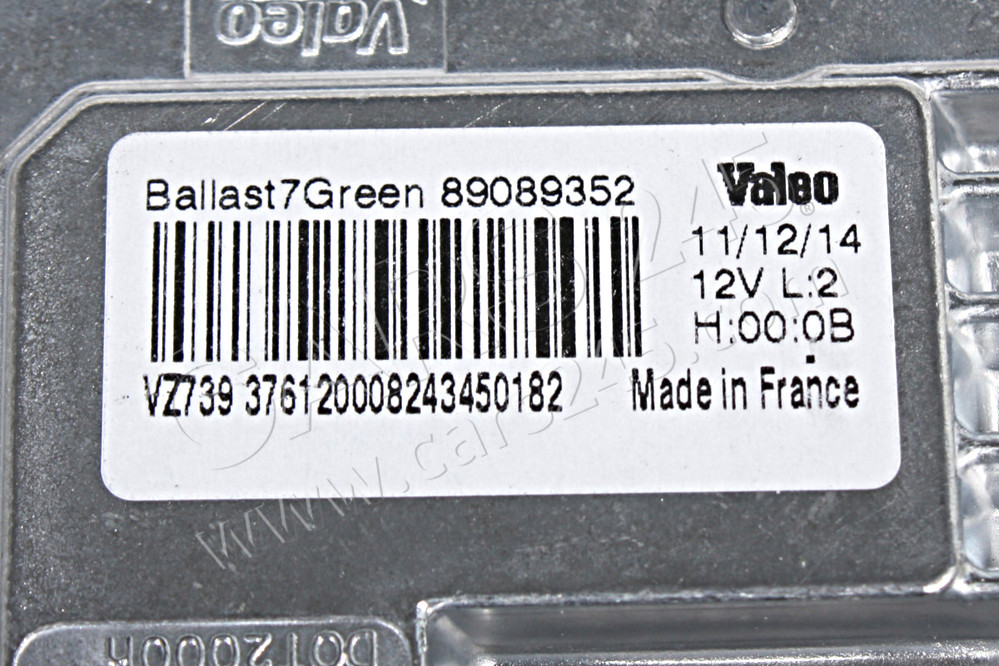 Ballast, gas discharge lamp VALEO 047650 3