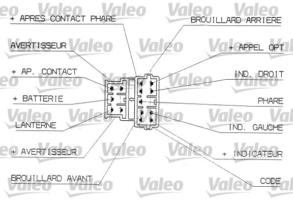 Steering Column Switch VALEO 251309 2