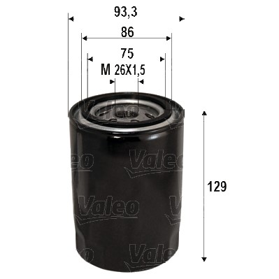 Oil Filter VALEO 586076