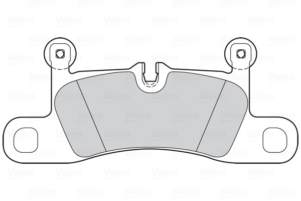 Brake Pad Set, disc brake VALEO 302280 2
