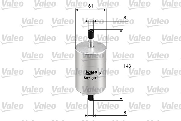 Fuel Filter VALEO 587001