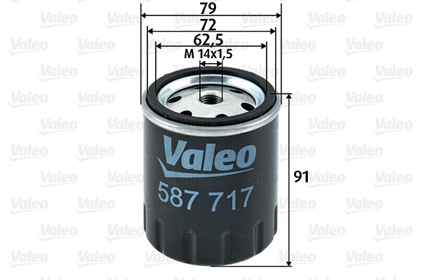 Fuel Filter VALEO 587717