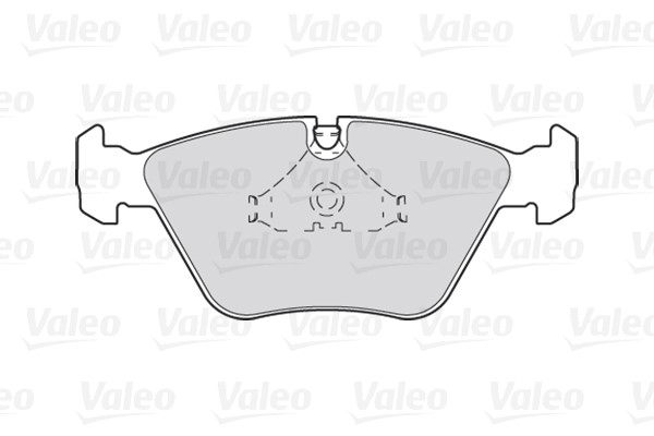 Brake Pad Set, disc brake VALEO 301231 2