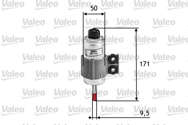 Fuel Filter VALEO 587043