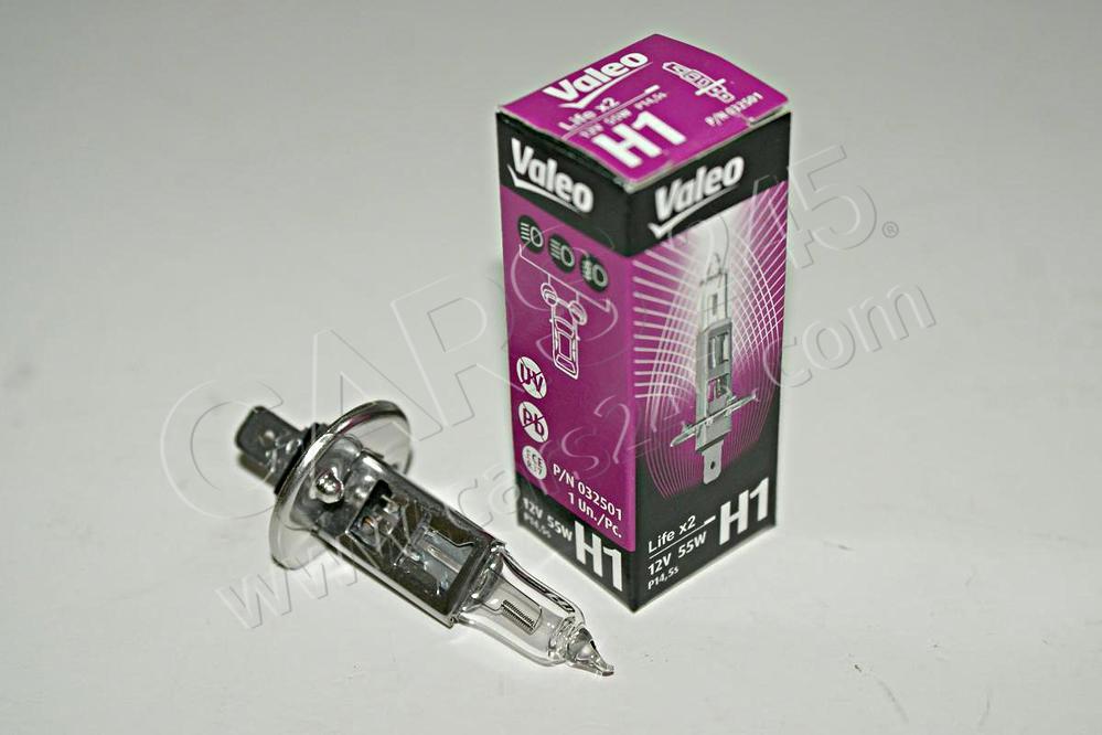 Bulb H1 , Doubled lifetime VALEO 032501
