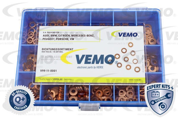 Seal Kit, injector nozzle VEMO V99-11-0001 2