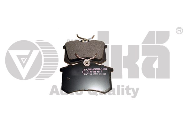 Brake Pad Set, disc brake VIKA 66980001601