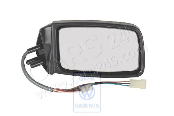 Exterior mirror (flat) (electric adjustment and heated) right outer Volkswagen Classic 321857502H