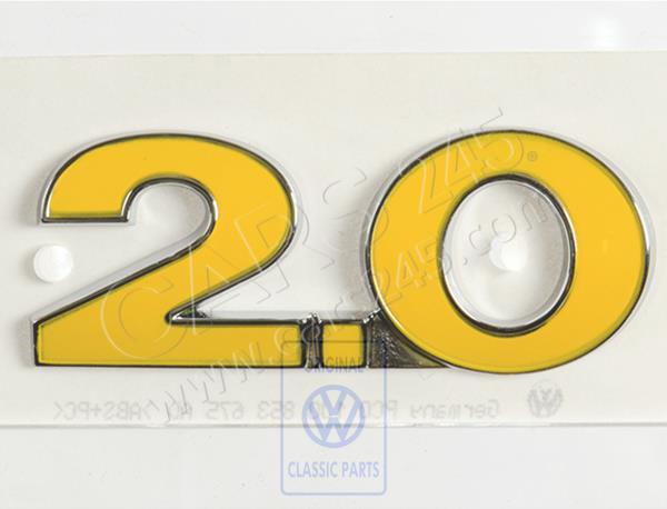 Inscription Volkswagen Classic 1J0853675ADPVQ