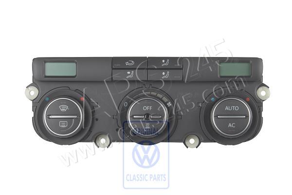 Display and control panel with cu for electronically controlled air-conditioning Volkswagen Classic 1Q0907044KWHS