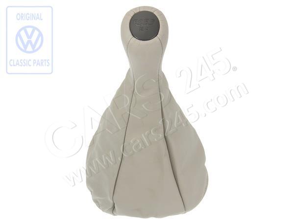 Gearstick knob with boot for gearstick lever (leather) Volkswagen Classic 1H0711118EX33