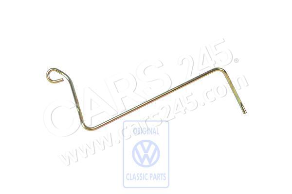 Closing lever for lock pin right Volkswagen Classic 535823590