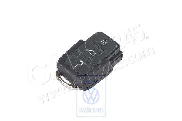 Sender unit for radio- controlled central locking 3 buttons Volkswagen Classic 1J0959753P
