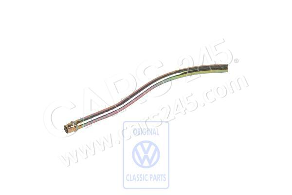 Guide tube for handbrake cable left Volkswagen Classic 191711951E
