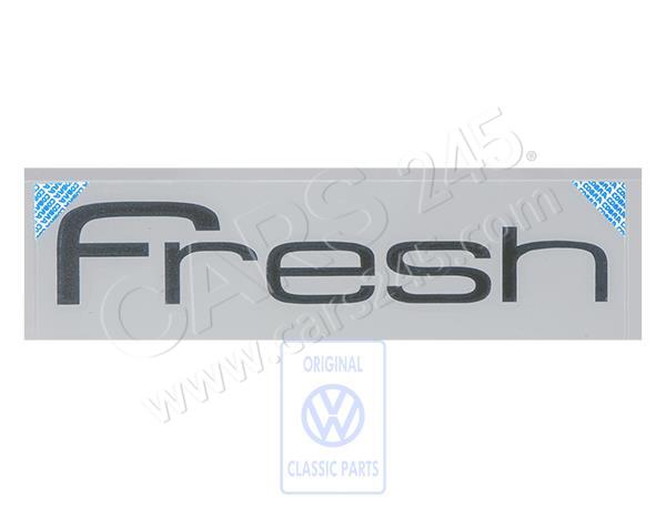 Inscription Volkswagen Classic 5Z0853689F60U