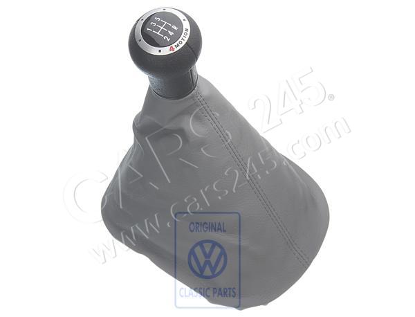 Gearstick knob with boot for gearstick lever (leatherette) Volkswagen Classic 3B0711113MFEV