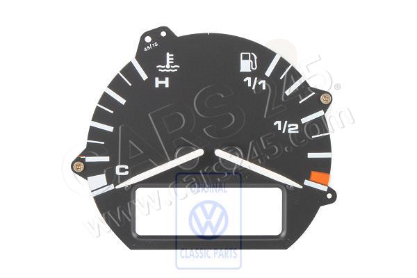 Fuel gauge and coolant temperature display Volkswagen Classic 701919045N