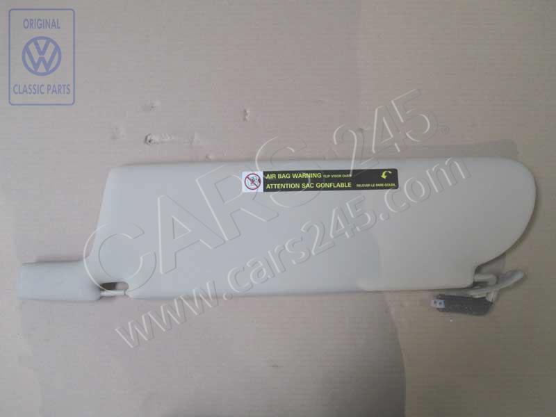 Sun visor with illuminated mirror and cover Volkswagen Classic 7D0857552R3PS 3