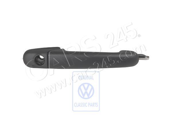 Ext door handle, black without lock cylinder left Volkswagen Classic 6K0837207B
