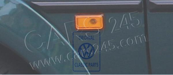 Turn signal indicator yellow Volkswagen Classic 161949117