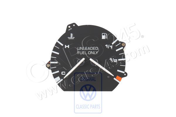 Fuel gauge and coolant temperature display Volkswagen Classic 701919045Q