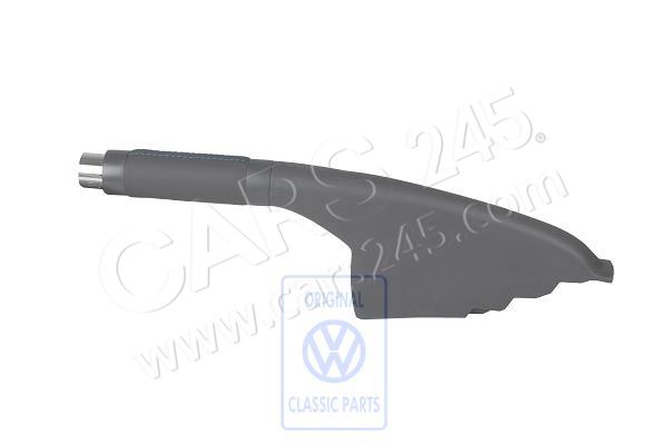 Hand brake lever handle with boot (leather) Volkswagen Classic 6Q0711461HXKL