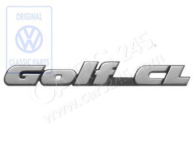 Inscription Volkswagen Classic 1H6853687AAZ10